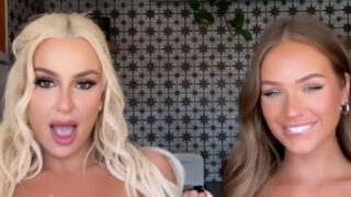 Tana Mongeau Sky Bri Lesbian sextape Onlyfans leaked so hot