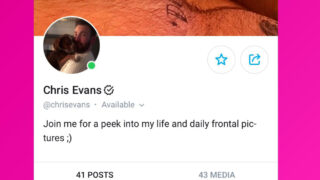 Chris Evans has officially joined OnlyFans – So hot